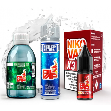 PACK ALQUIMIA BASES 200ML 3MG - OIL4VAP PACK ALQUIMIA BASES 200ML 3MG - OIL4VAP