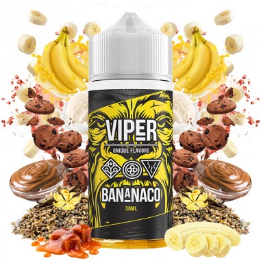 AROMA BANANACO 30ML LONGFILL - VIPER AROMA BANANACO 30ML LONGFILL - VIPER