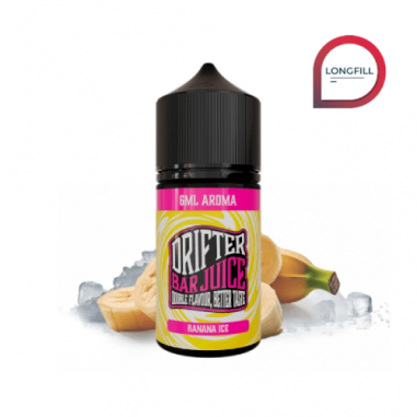 AROMA BANANA ICE 6ML LONGFILL - DRIFTER BAR JUICE AROMA BANANA ICE 6ML LONGFILL - DRIFTER BAR JUICE