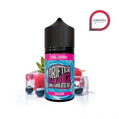 AROMA MAD BLUE 6ML LONGFILL - DRIFTER BAR JUICE AROMA MAD BLUE 6ML LONGFILL - DRIFTER BAR JUICE