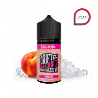 AROMA PEACH ICE 6ML LONGFILL - DRIFTER BAR JUICE AROMA PEACH ICE 6ML LONGFILL - DRIFTER BAR JUICE