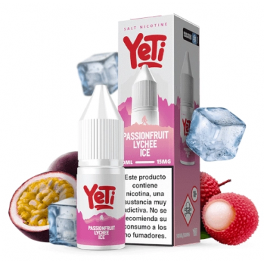 SALES PASSIONFRUIT LYCHEE ICE 10ML - YETI