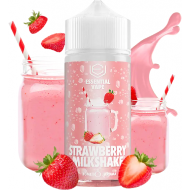 AROMA STRAWBERRY MILKSHAKES 30ML LONGFILL - ESSENTIAL VAPE