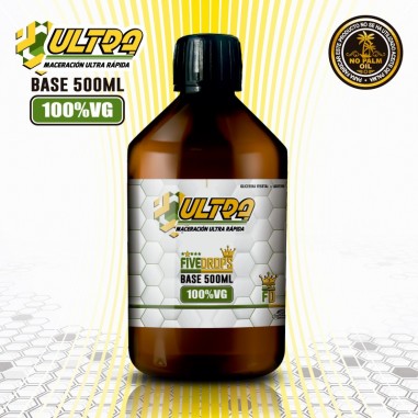 GLICERINA VEGETAL 500ML ULTRA RAPIDA - VAPFIP GLICERINA VEGETAL 500ML ULTRA RAPIDA - VAPFIP