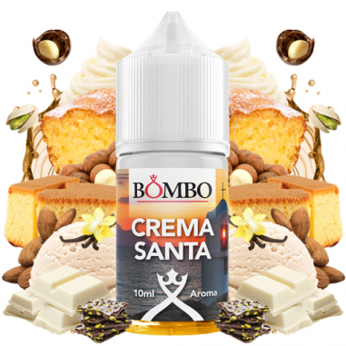 AROMA CREMA SANTA 10ML LONGFILL - BOMBO