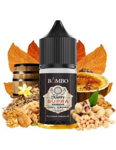 AROMA NUTTY SUPRA 10ML LONGFILL - KINGS CREST X BOMBO