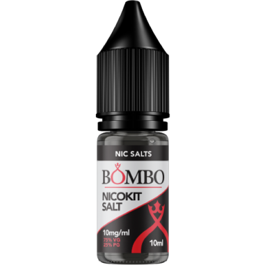 NIC SALT 10ML 75VG 25PG 10MG - BOMBO NIC SALT 10ML 75VG 25PG 10MG - BOMBO