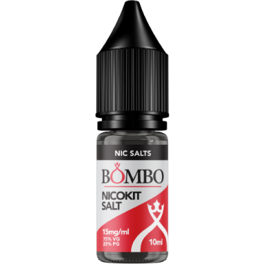 NIC SALT 10ML 75VG 25PG 15MG - BOMBO NIC SALT 10ML 75VG 25PG 15MG - BOMBO