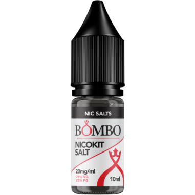 NIC SALT 10ML 75VG 25PG 20MG - BOMBO NIC SALT 10ML 75VG 25PG 20MG - BOMBO