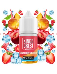 AROMA STRAWBERRY PEACH ICE 10ML - KINGS CREST