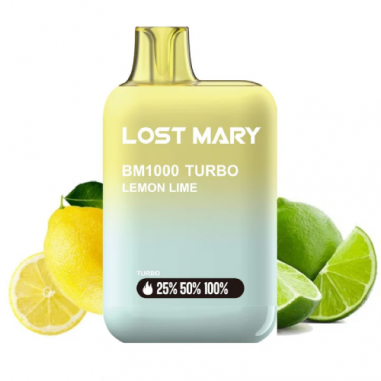 LOST MARY BM1000 LEMON LIME POD 2ML 20MG - ELFBAR LOST MARY BM1000 LEMON LIME POD 2ML 20MG - ELFBAR