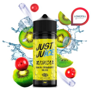AROMA KIWI CRANBERRY ON ICE 24ML LONGFILL - JUST JUICE