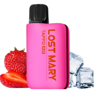 TAPPO AIR + STRAWBERRY ICE POD 2ML - LOST MARY TAPPO AIR + STRAWBERRY ICE POD 2ML - LOST MARY