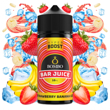 AROMA HYPER BOOST STRAWBERRY BANANA 10ML - BAR JUICE & BOMBO AROMA HYPER BOOST STRAWBERRY BANANA 10ML - BAR JUICE & BOMBO