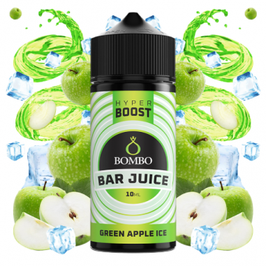 AROMA HYPER BOOST GREEN APPLE ICE 10ML - BAR JUICE & BOMBO AROMA HYPER BOOST GREEN APPLE ICE 10ML - BAR JUICE & BOMBO