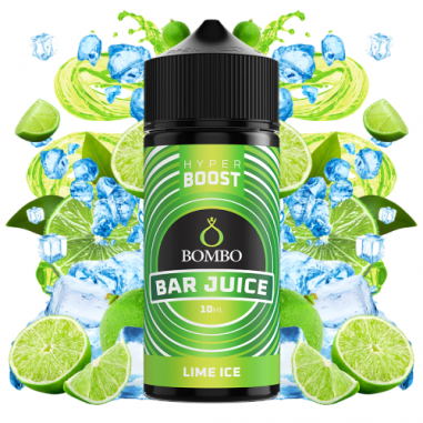 AROMA HYPER BOOST LIME ICE 10ML - BAR JUICE & BOMBO