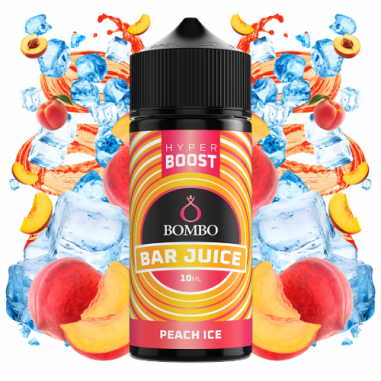 AROMA HYPER BOOST PEACH ICE 10ML - BAR JUICE & BOMBO