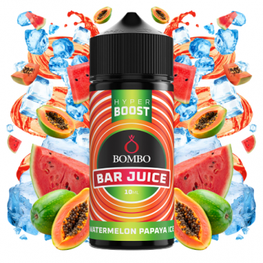 AROMA HYPER BOOST WATERMELON PAPAYA ICE 10ML - BAR JUICE & BOMBO AROMA HYPER BOOST WATERMELON PAPAYA ICE 10ML - BAR JUICE & BOMBO