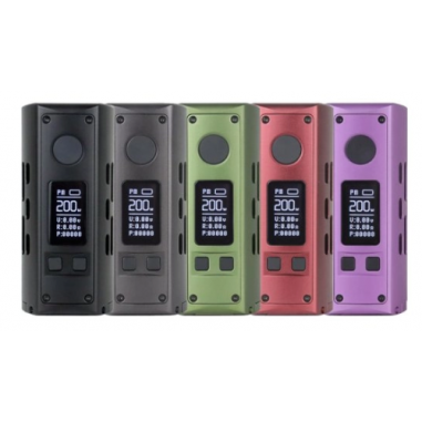REPUBLIC BF BOX MOD 220W - GRIMM GREEN VAPERZ CLOUD REPUBLIC BF BOX MOD 220W - GRIMM GREEN VAPERZ CLOUD