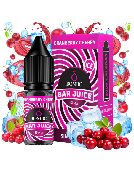 SALES CRANBERRY CHERRY 10ML - BAR JUICE & BOMBO