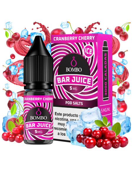 SALES CRANBERRY CHERRY 10ML - BAR JUICE & BOMBO