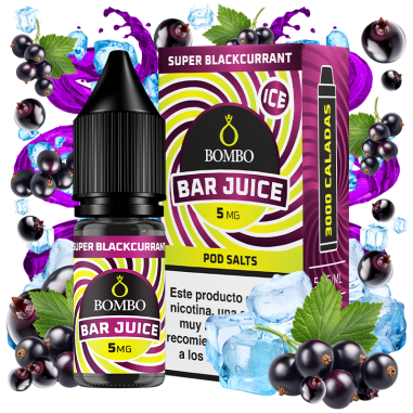 SALES SUPER BLACKCURRANT 10ML - BAR JUICE & BOMBO SALES SUPER BLACKCURRANT 10ML - BAR JUICE & BOMBO