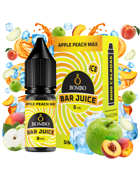 SALES APPLE PEACH MAX 10ML - BAR JUICE & BOMBO