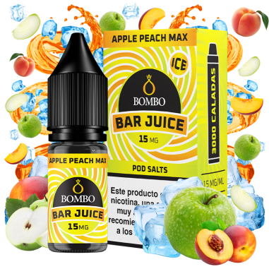 SALES APPLE PEACH MAX 10ML - BAR JUICE & BOMBO SALES APPLE PEACH MAX 10ML - BAR JUICE & BOMBO
