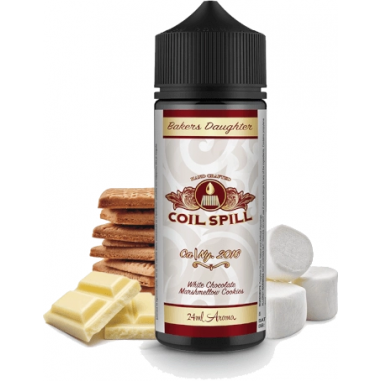 AROMA BAKERS DAUGHTER 24ML LONGFILL - COIL SPILL AROMA BAKERS DAUGHTER 24ML LONGFILL - COIL SPILL