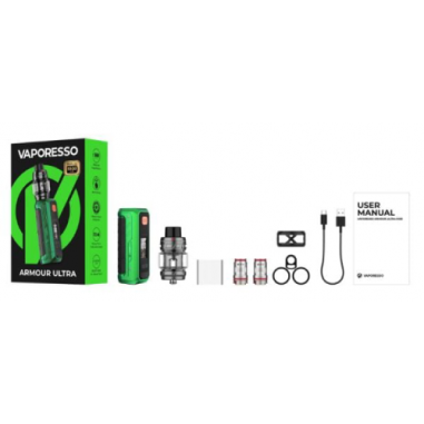 ARMOUR ULTRA KIT 5500MAH 100W ITANK T DUAL MESH 2ML - VAPORESSO ARMOUR ULTRA KIT 5500MAH 100W ITANK T DUAL MESH 2ML - VAPORESSO