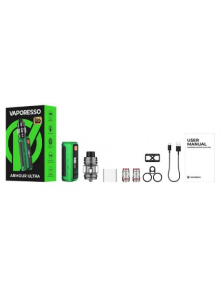 ARMOUR ULTRA KIT 5500MAH 100W ITANK T DUAL MESH 2ML - VAPORESSO