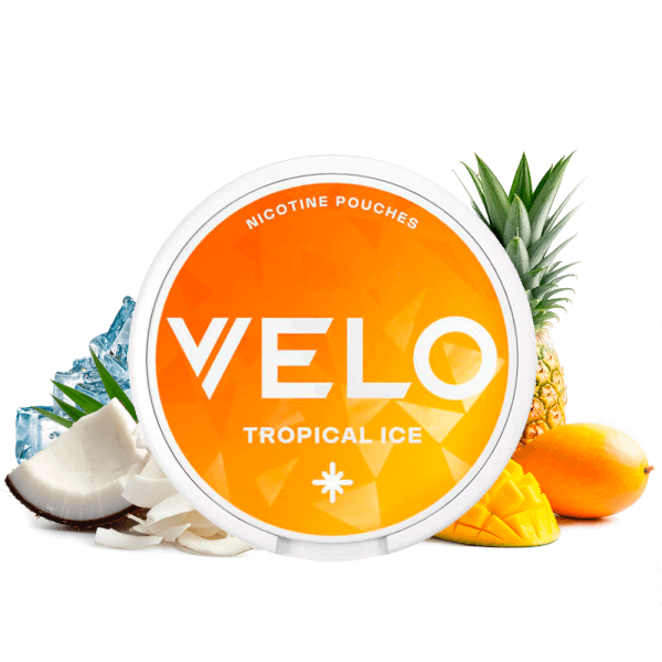SNUS TROPICAL ICE 6 MG - VELO SNUS TROPICAL ICE 6 MG - VELO
