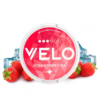 SNUS STRAWBERRY ICE 6 MG - VELO SNUS STRAWBERRY ICE 6 MG - VELO