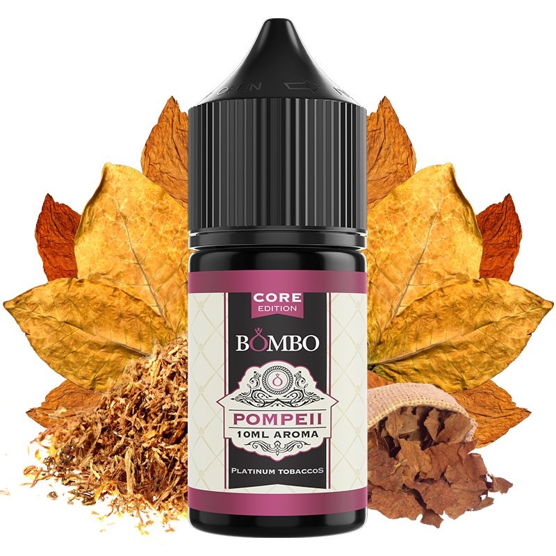 AROMA POMPEII 10ML CORE EDITION - PLATINUM TOBACCOs BY BOMBO AROMA POMPEII 10ML CORE EDITION - PLATINUM TOBACCOs BY BOMBO