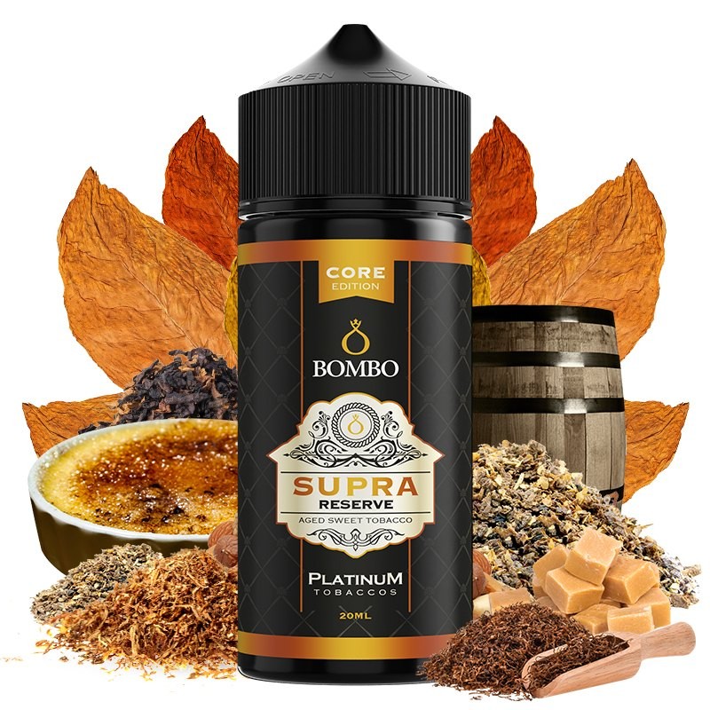 AROMA SUPRA RESERVE 20ML CORE EDITION - PLATINUM TOBACCOS BY BOMBO AROMA SUPRA RESERVE 20ML CORE EDITION - PLATINUM TOBACCOS BY BOMBO