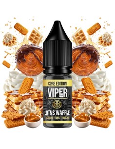 LOTUS WAFFLE 10ML CORE EDITION NIC SALTS - VIPER 2
