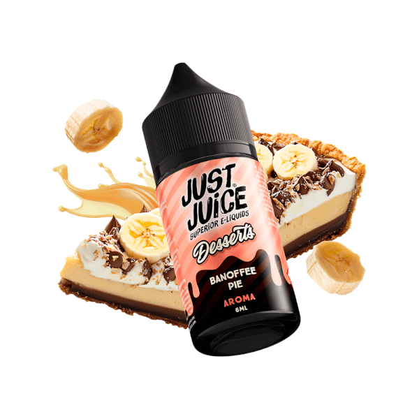 DESSERTS BANOFFEE PIE LONGFILL 6ML - JUST JUICE