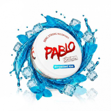 EXCLUSIVE POUCHES 50 MG FROSTED ICE - PABLO EXCLUSIVE POUCHES 50 MG FROSTED ICE - PABLO