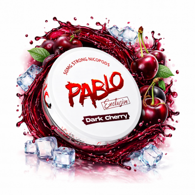 EXCLUSIVE POUCHES 50 MG DARK CHERRY - PABLO EXCLUSIVE POUCHES 50 MG DARK CHERRY - PABLO