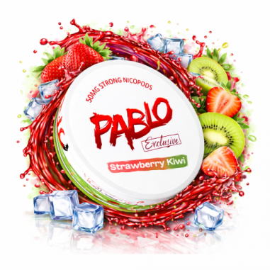 EXCLUSIVE POUCHES 50 MG FRESA KIWI - PABLO EXCLUSIVE POUCHES 50 MG FRESA KIWI - PABLO