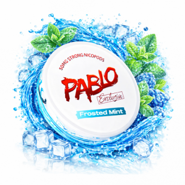EXCLUSIVE POUCHES 50 MG MENTA HELADA - PABLO EXCLUSIVE POUCHES 50 MG MENTA HELADA - PABLO