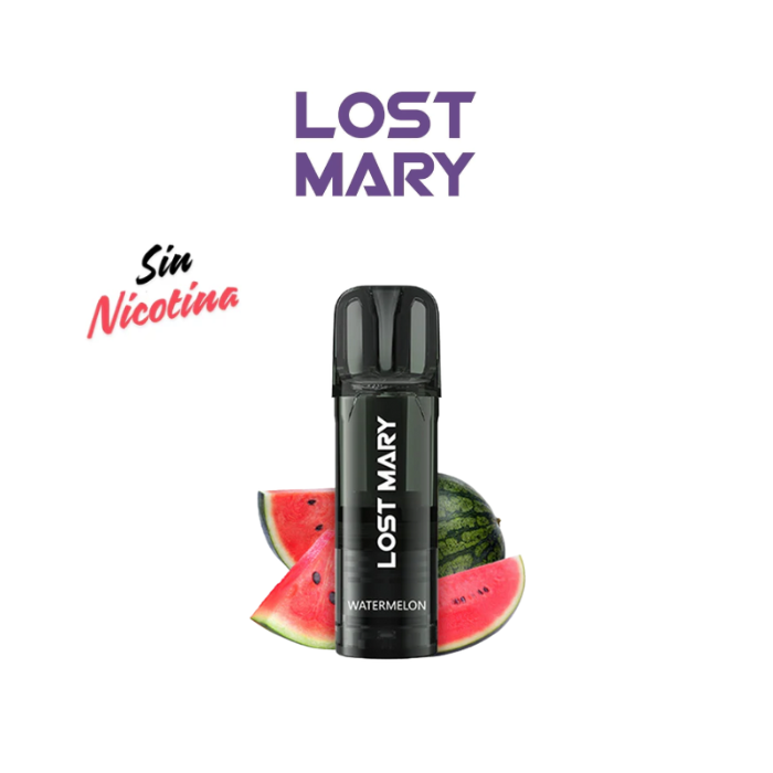 CARTUCHO TAPPO AIR PRO ZERO NICOTINA SANDÍA HELADA - LOST MARY