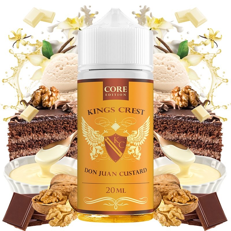 AROMA DON JUAN CUSTARD 20ML LONGFILL - KINGS CREST CORE EDITION