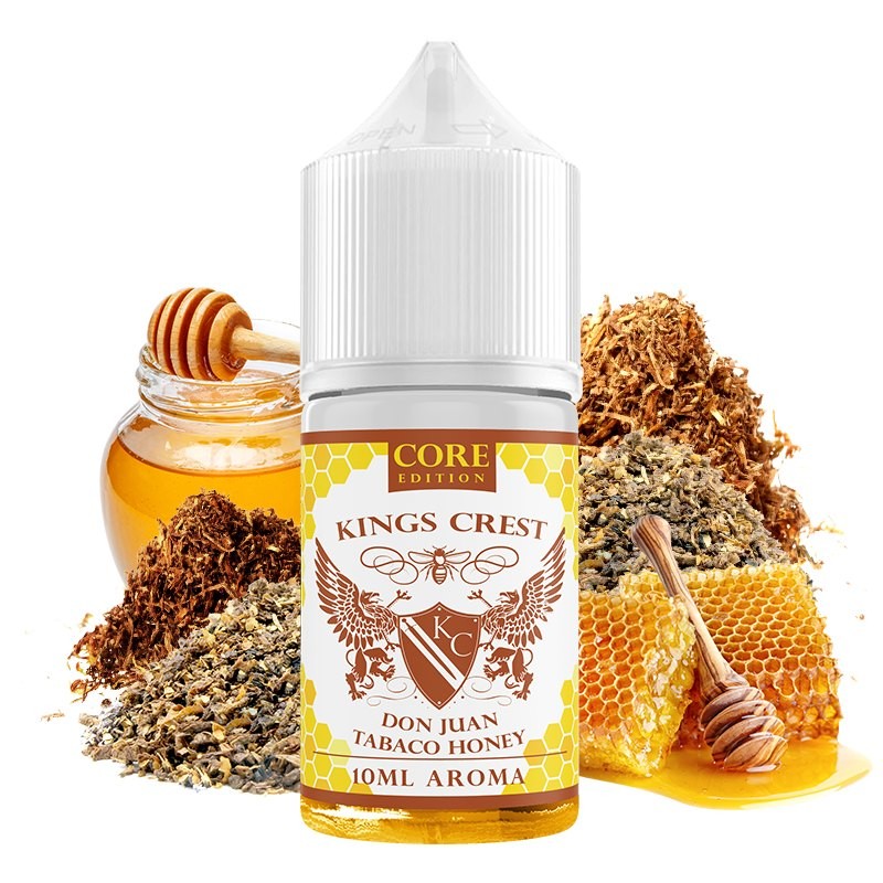AROMA DON JUAN TABACO HONEY 10ML LONGFILL - KINGS CREST CORE EDITION