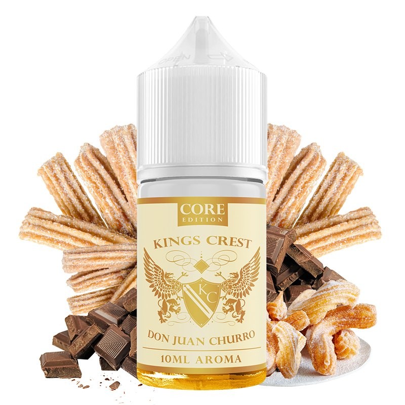 AROMA DON JUAN CHURRO 10ML LONGFILL - KINGS CREST CORE EDITION AROMA DON JUAN CHURRO 10ML LONGFILL - KINGS CREST CORE EDITION