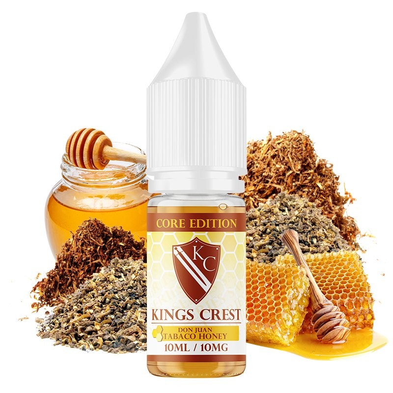 DON JUAN TABACO HONEY 10ML - KINGS CREST CORE EDITION SALTS DON JUAN TABACO HONEY 10ML - KINGS CREST CORE EDITION SALTS