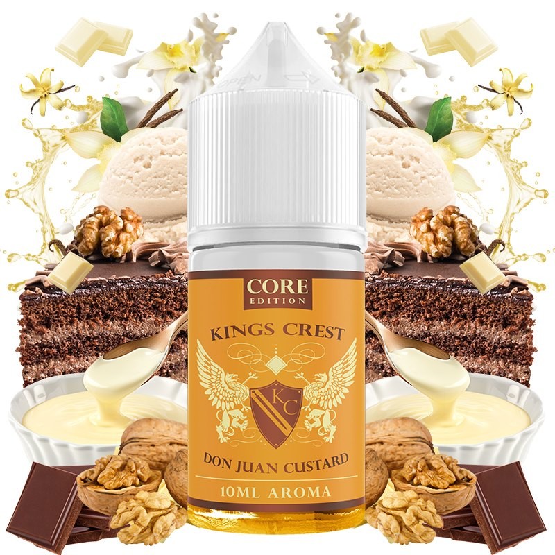 AROMA DON JUAN CUSTARD 10ML LONGFILL - KINGS CREST CORE EDITION