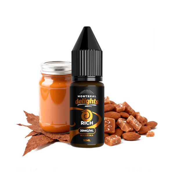 DELIGHTS SALTS RICH 10ML - MONTREAL ORIGINAL DELIGHTS SALTS RICH 10ML - MONTREAL ORIGINAL