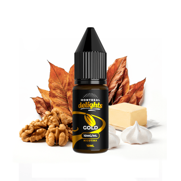 DELIGHTS SALTS GOLD 10ML - MONTREAL ORIGINAL DELIGHTS SALTS GOLD 10ML - MONTREAL ORIGINAL