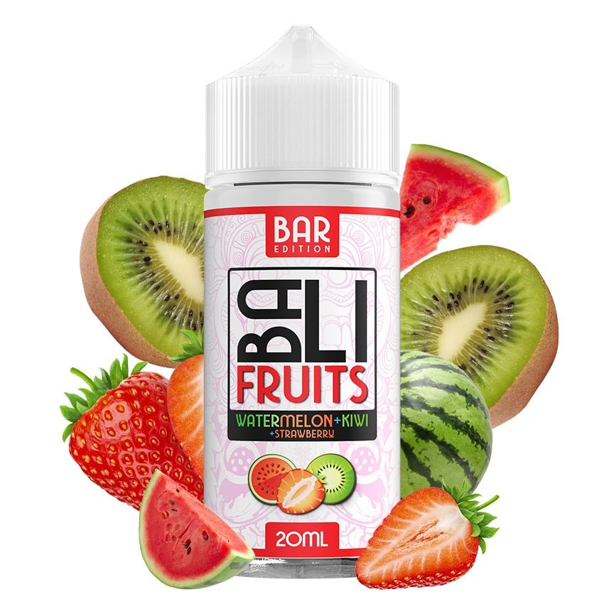 AROMA WATERMELON KIWI STRAWBERRY 20ML LONGFILL - BALI FRUITS BAR EDITION BY KINGS CREST AROMA WATERMELON KIWI STRAWBERRY 20ML LONGFILL - BALI FRUITS BAR EDITION BY KINGS CREST
